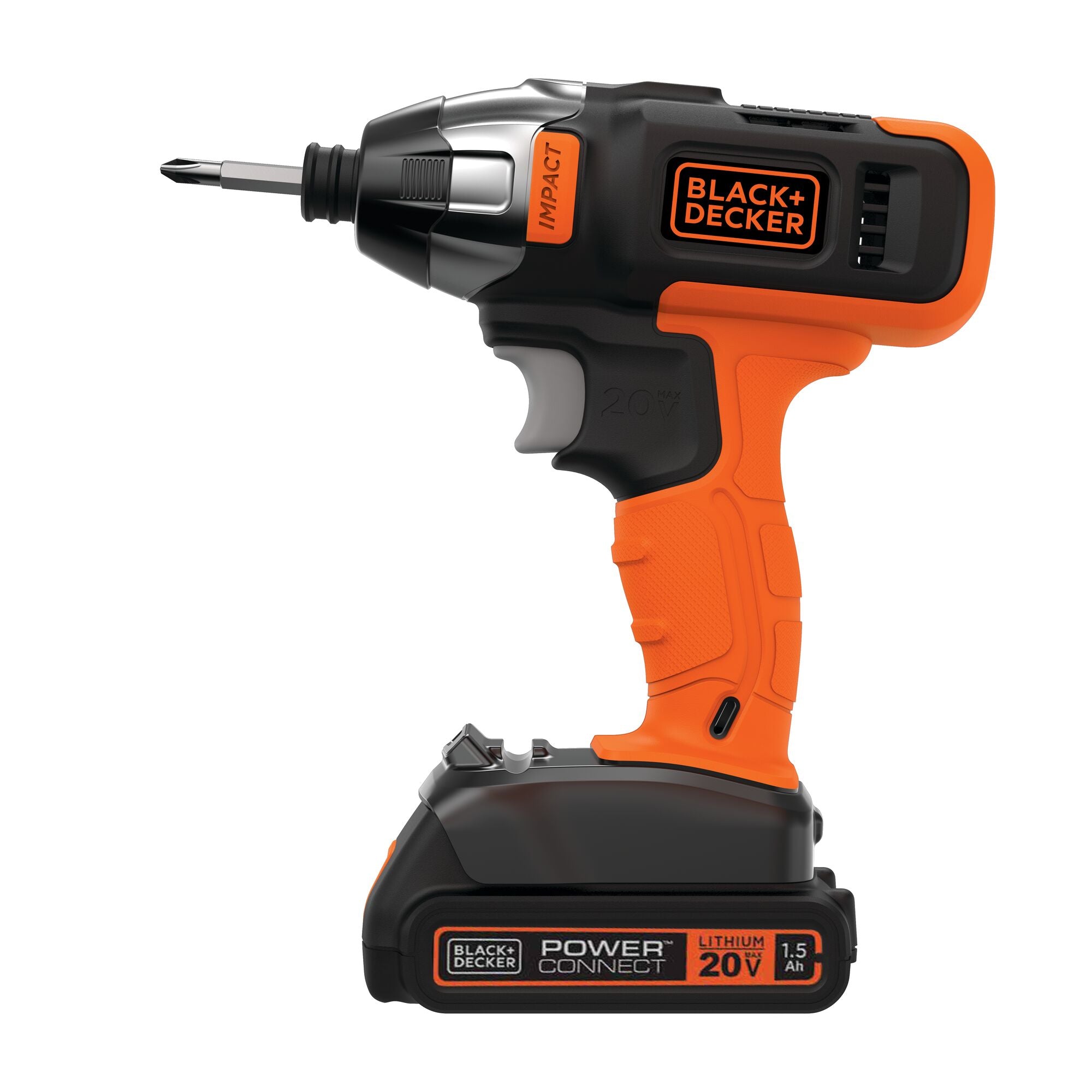 BLACK+DECKER 20V MAX Cordless Drill and Impact Driver, Power Tool