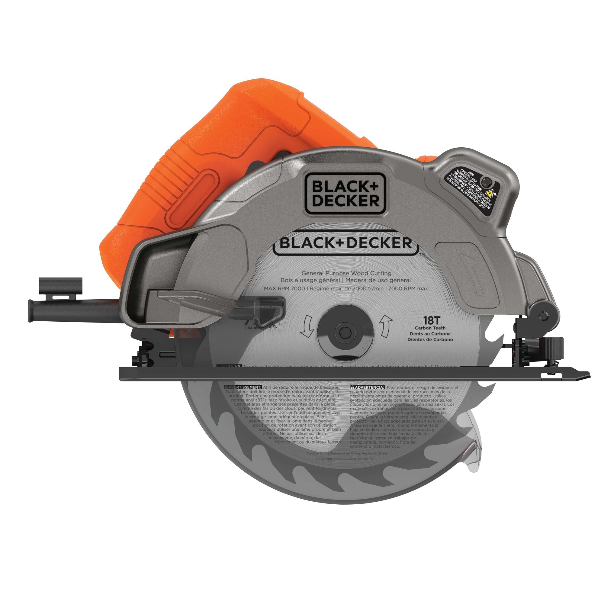 13 Amp Circular Saw with Laser.