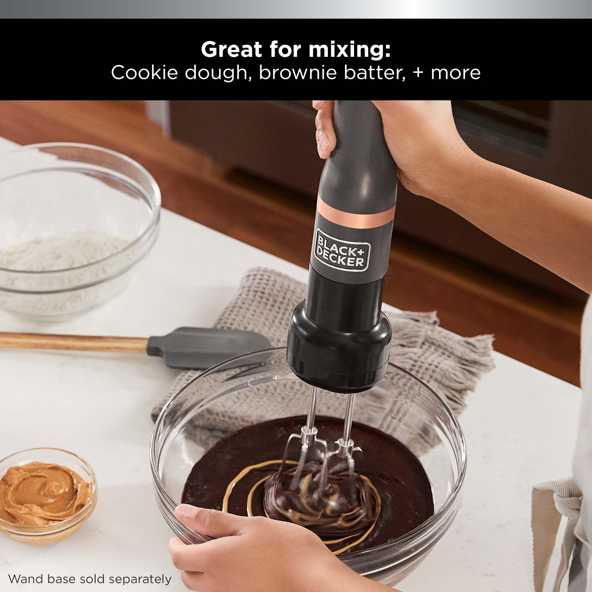 Black & Decker, Kitchen, Black Decker Powerpro Hand Mixer With Whisk And  Mix Attachments