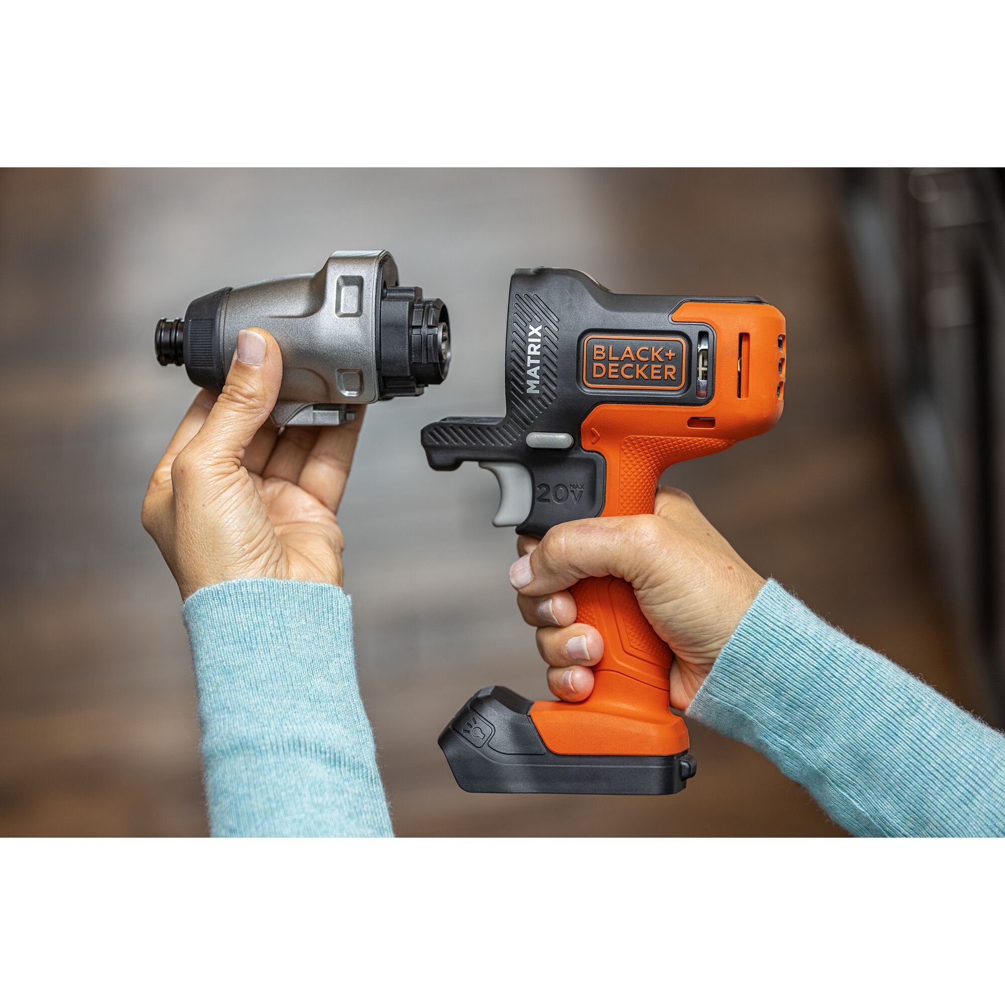 BLACK+DECKER 20V Max Lithium-Ion Cordless Matrix 6 Tool Combo Kit