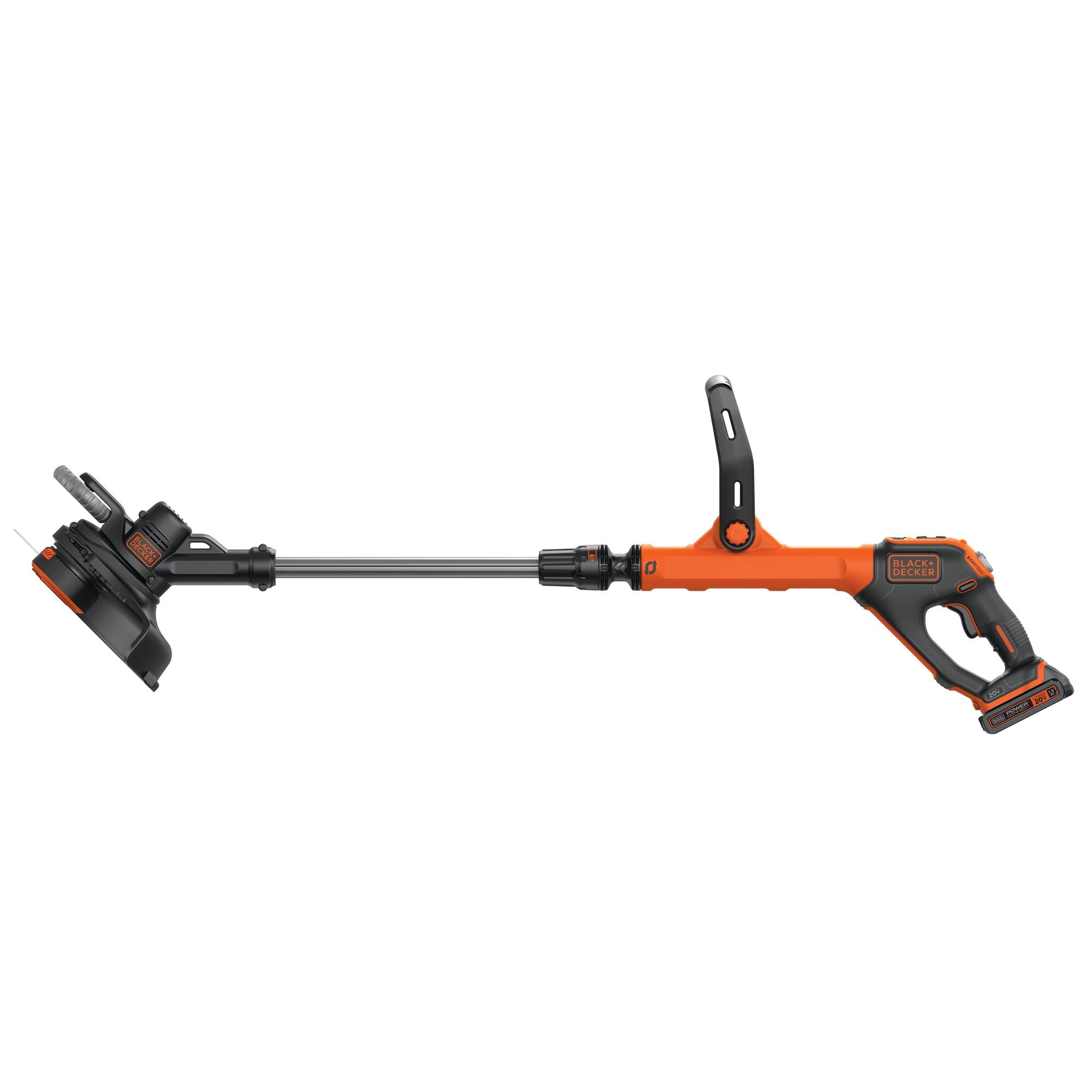 BLACK+DECKER 20V MAX String Trimmer and Edger, Cordless, 12 Inch, 2-Speed  Control, 2