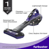 BLACK+DECKER dustbuster AdvancedClean pet has a motorized pet head attachment, charging indicator light, bagless dirt bowl and lightweight design