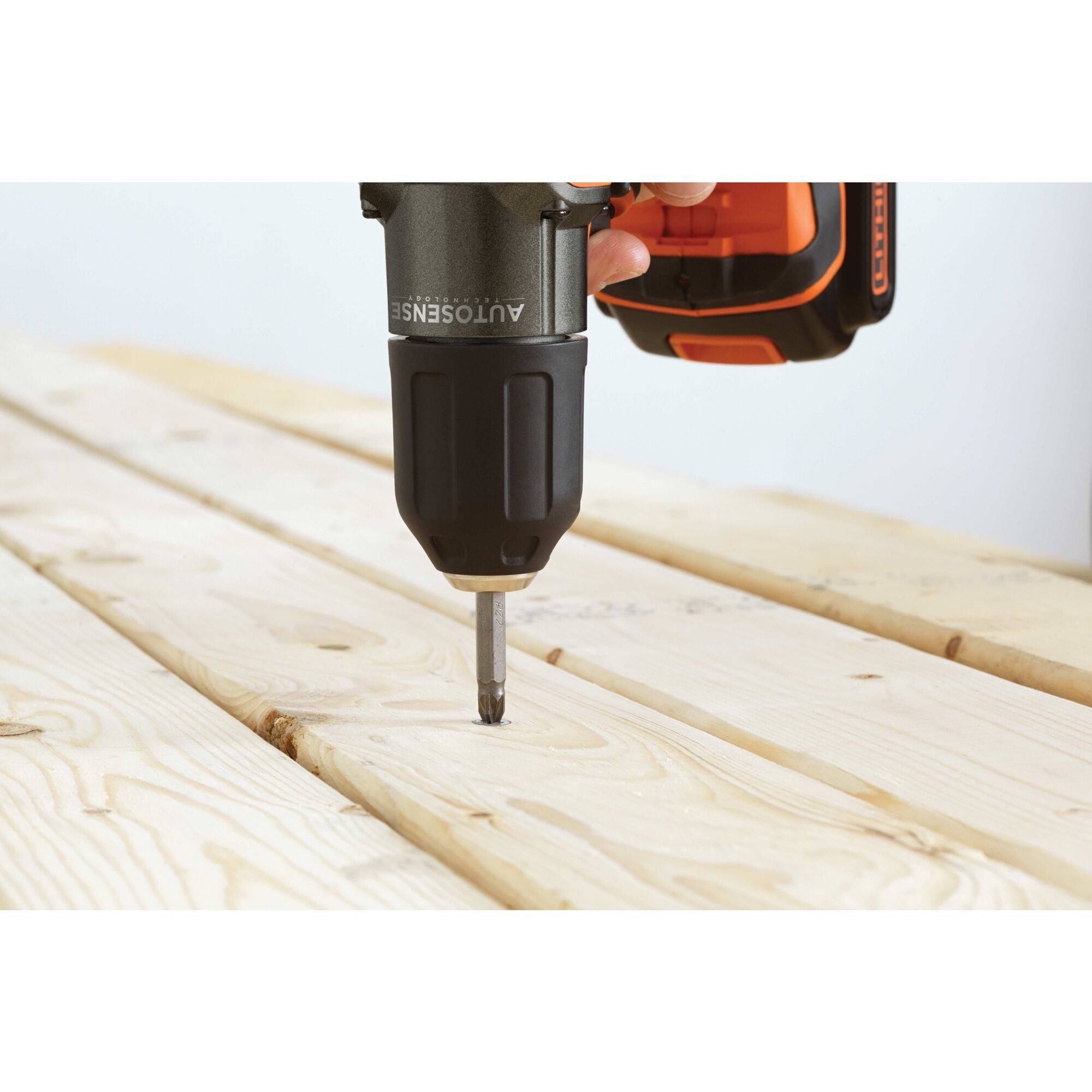 BLACK+DECKER 20V MAX* POWERCONNECT 3/8 in. Cordless Drill/Driver with  AUTOSENSE Kit (BDCDE120C)