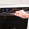 6 Place Setting Compact Countertop Dishwasher being used.