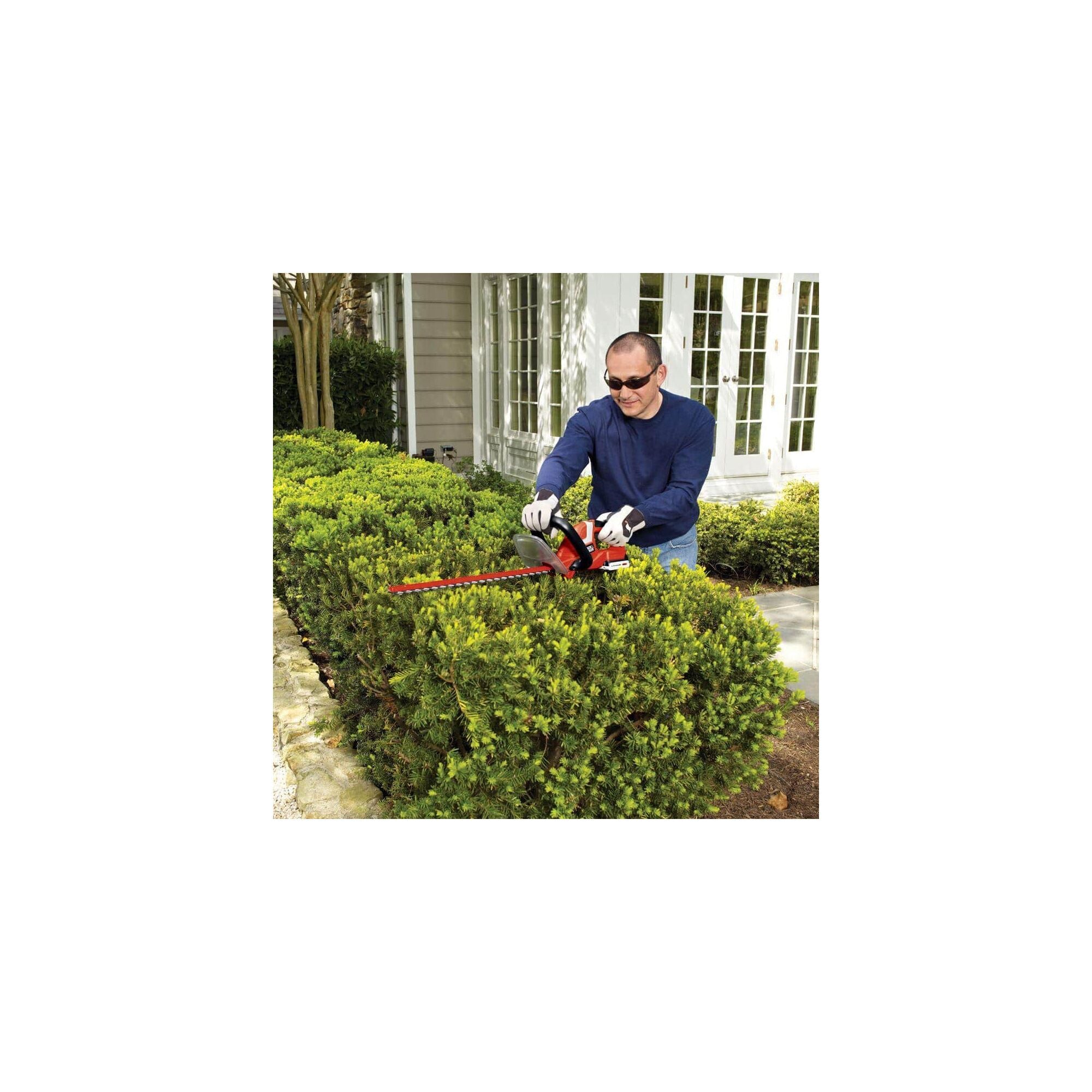 Black & Decker 20V Max Cordless Hedge Trimmer, 22-inch