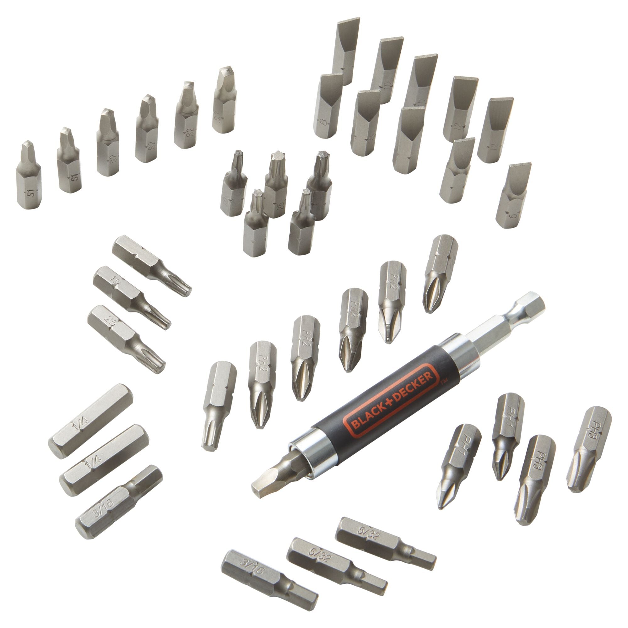 BLACK+DECKER Screwdriver Bit Set, 42-Piece (BDA42SD) — CHIMIYA