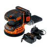 3/4 angle of sander with charger