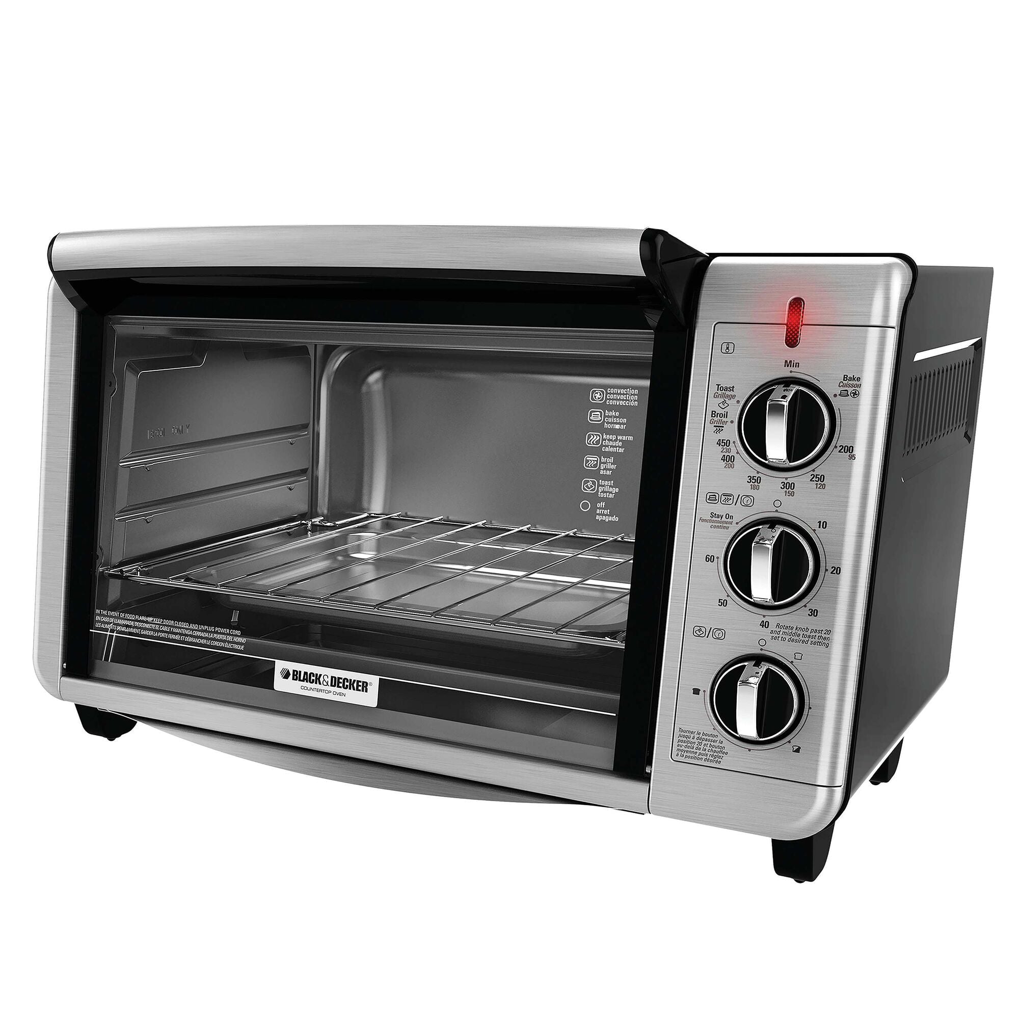 Black & Decker Black 6-Slice Convection Toaster Oven - Shop