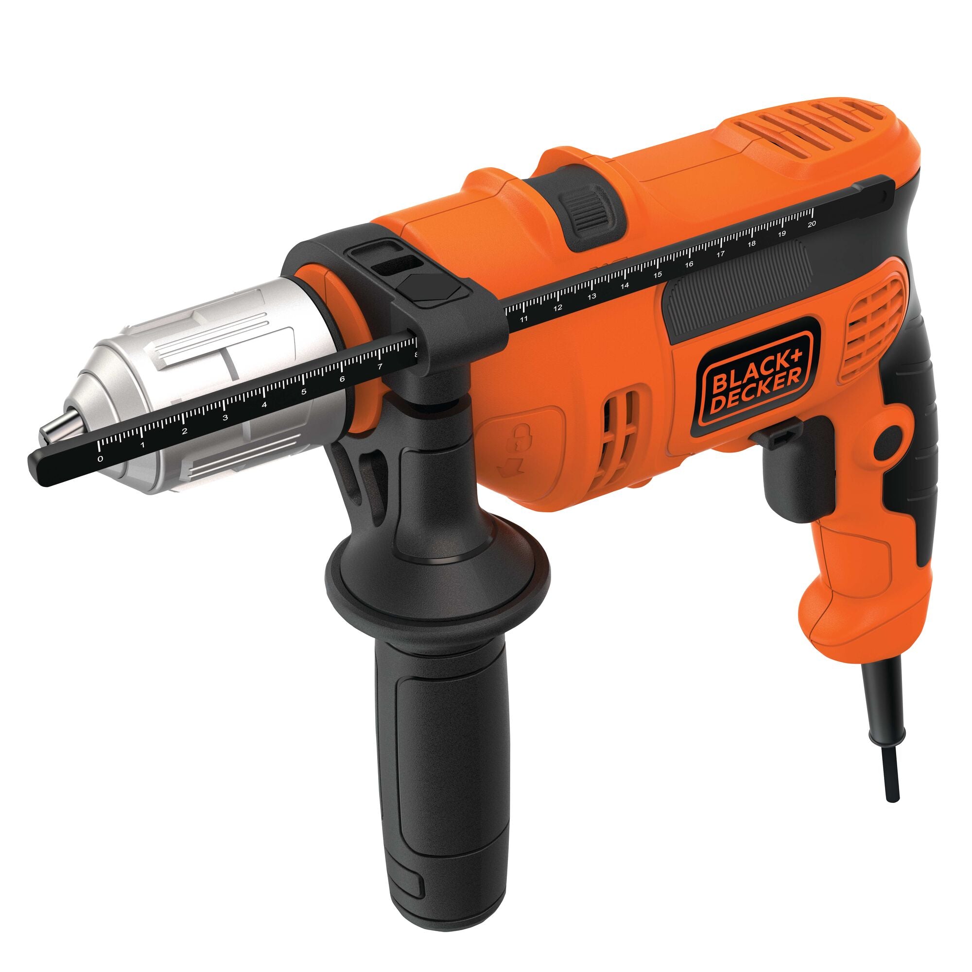 Hammer Drill 1 2 Inch 6.0 Amp BLACK DECKER