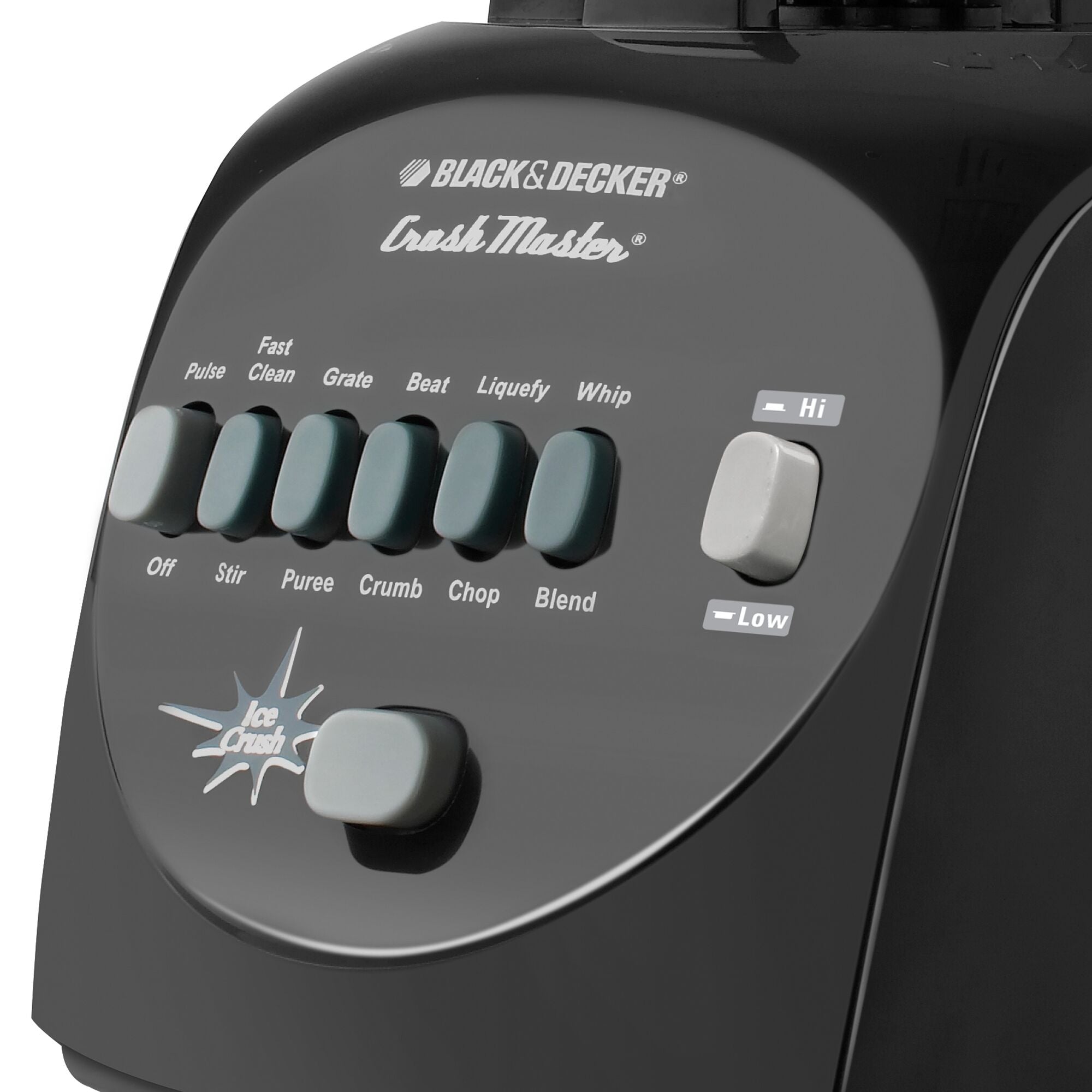 BLACK & DECKER 48-oz White 10-Speed 450-Watt Pulse Control Blender at