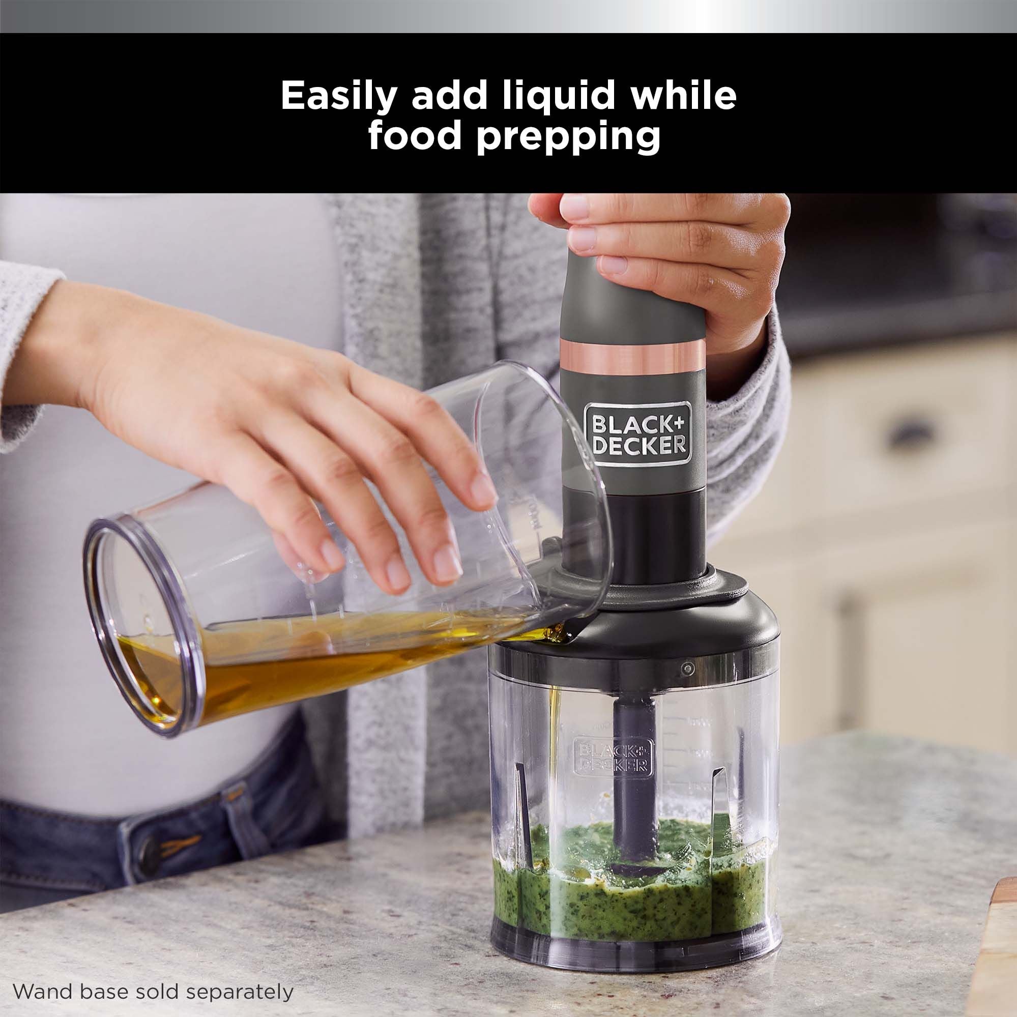 Black+decker Kitchen Wand Food Processor Attachment