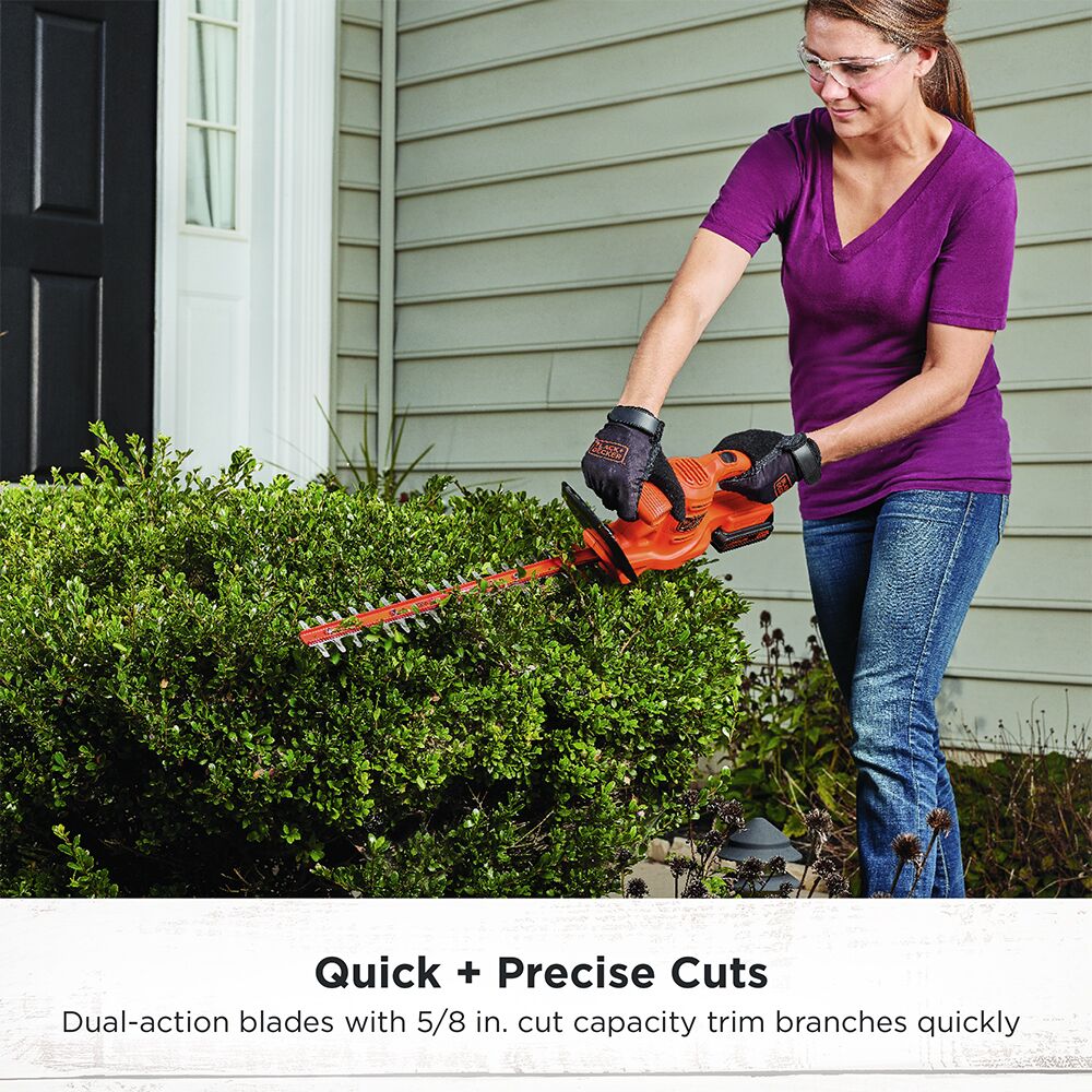 Black & Decker 18 Hedge Trimmer Corded - household items - by