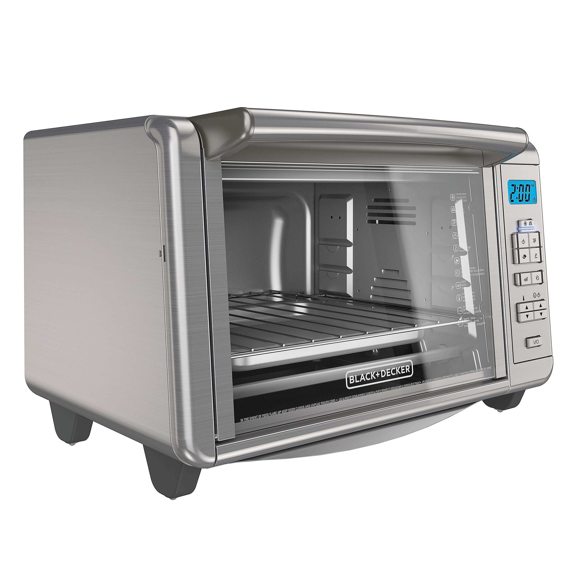 BLACK+DECKER 6-Slice Countertop Convection Oven, To3230sbd 