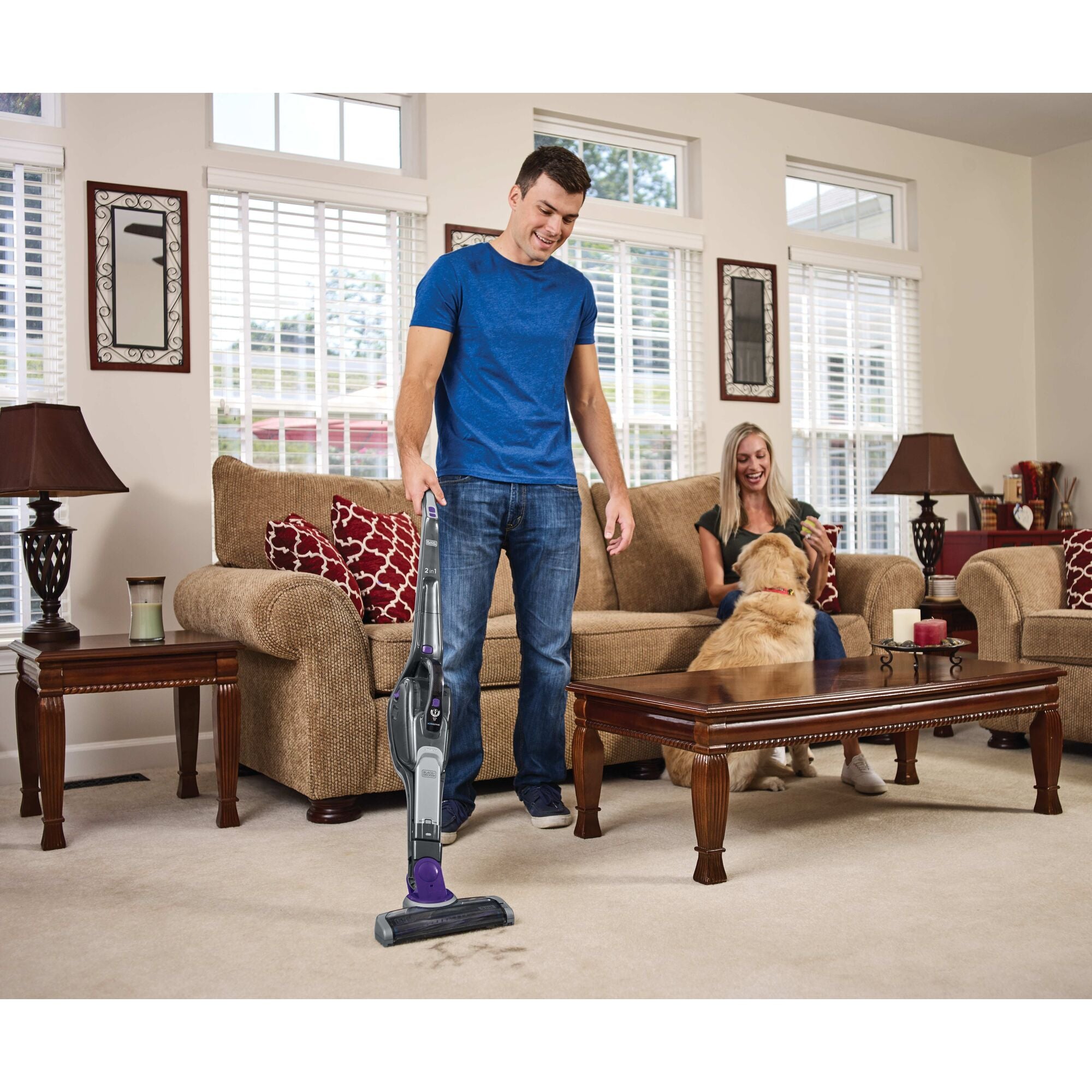 Black & Decker 20V Smartech 2-in-1 Multi Cordless Vacuum on QVC 