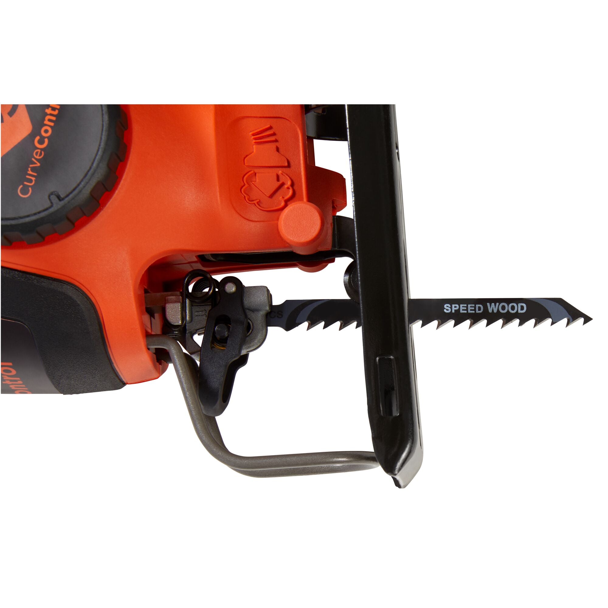 Black & Decker BDELS600C Curve Control 5 Amp Jig Saw, Shock Orange/Black