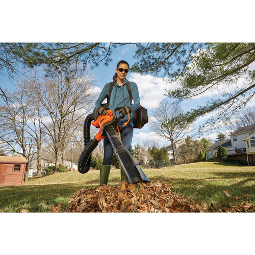 Buy Black + Decker Corded Leaf Blower and Garden Vac - 2600W, Leaf blowers  and garden vacuums