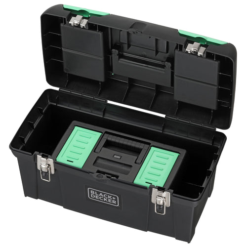 Beyond by Black+decker Tool Box & Organizer 16-inch 10-Compartment (BDST60096AEV)
