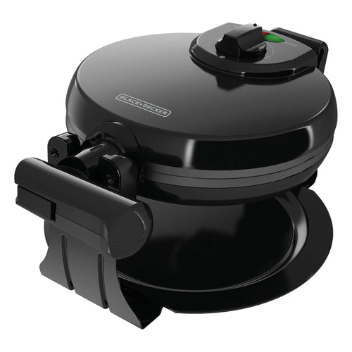 BLACK+DECKER 3-in-1 Morning Meal Station™ Waffle Maker, Grill, or Sandwich  Maker, Black/Silver, WM2000SD 