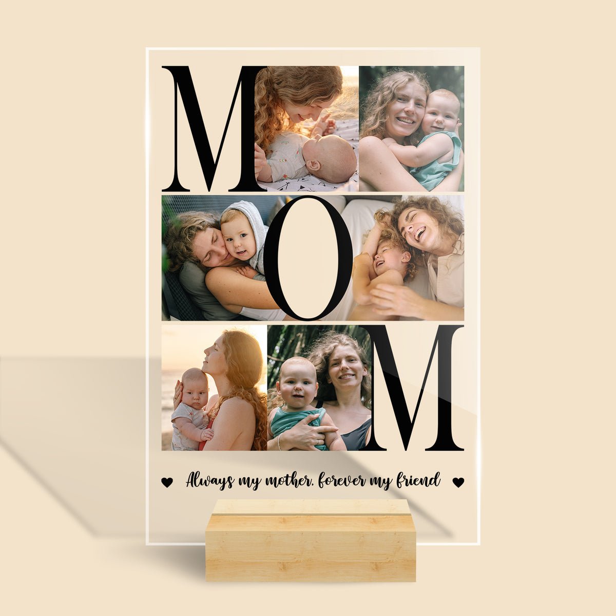 Always My Mother, Forever My Friend, Mother's Day Frame, Custom