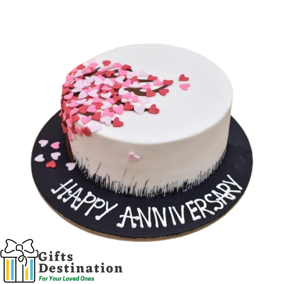 Order Happy Anniversary Cake Online - Giftsdestination ...