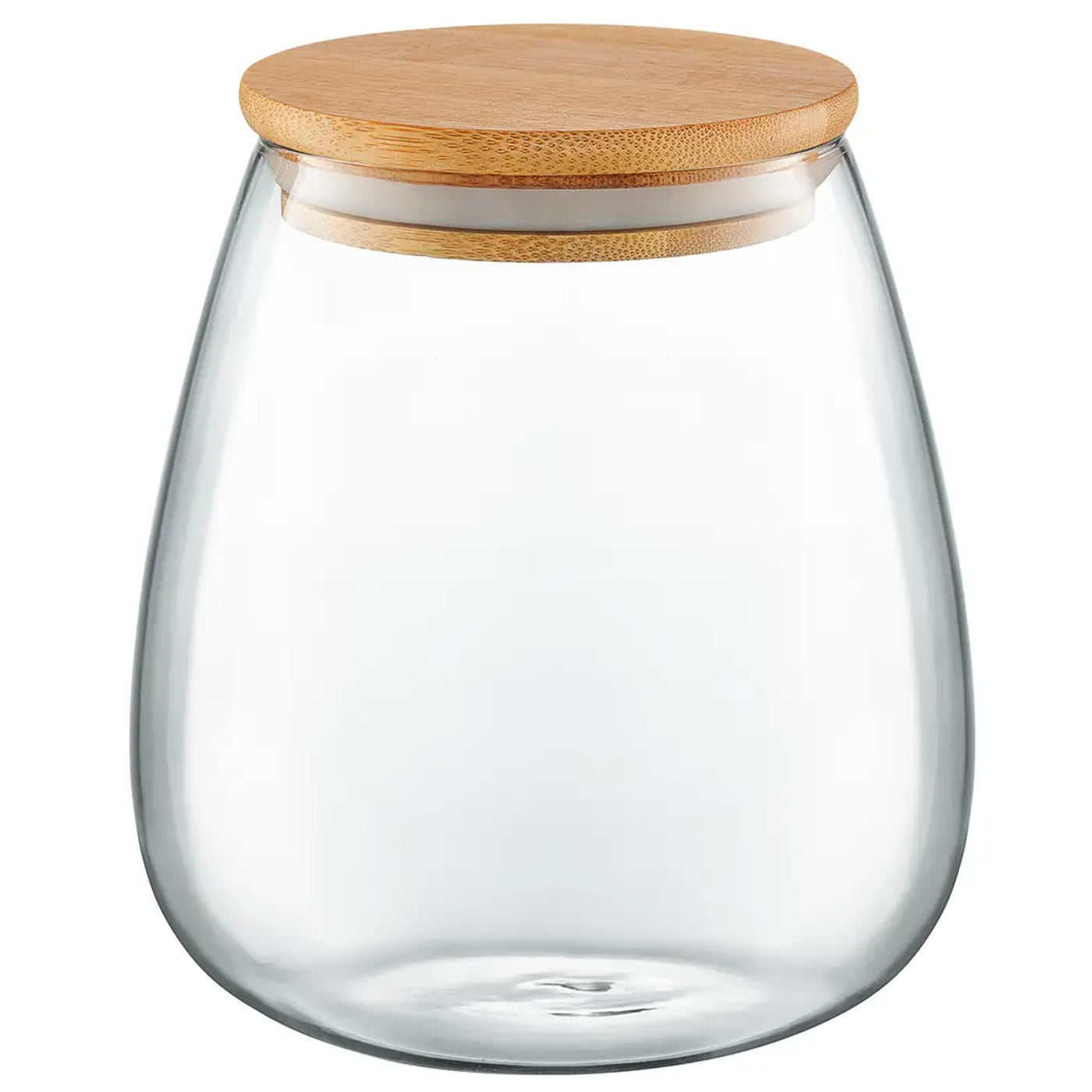 Mineraalwater Ook Behoren Ambition Belly Glazen pot met bamboe deksel Voorraadpot Glazen contain –  Euroelectronics NL
