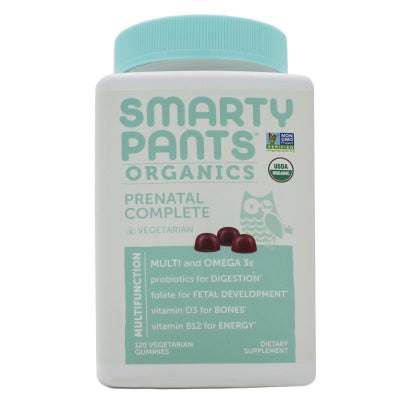 SmartyPants Organics Prenatal Complete 120 gummies