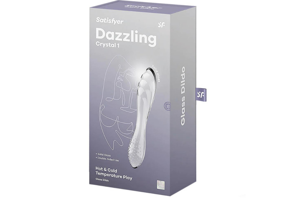The Dazzling Crystal Glass Dildo