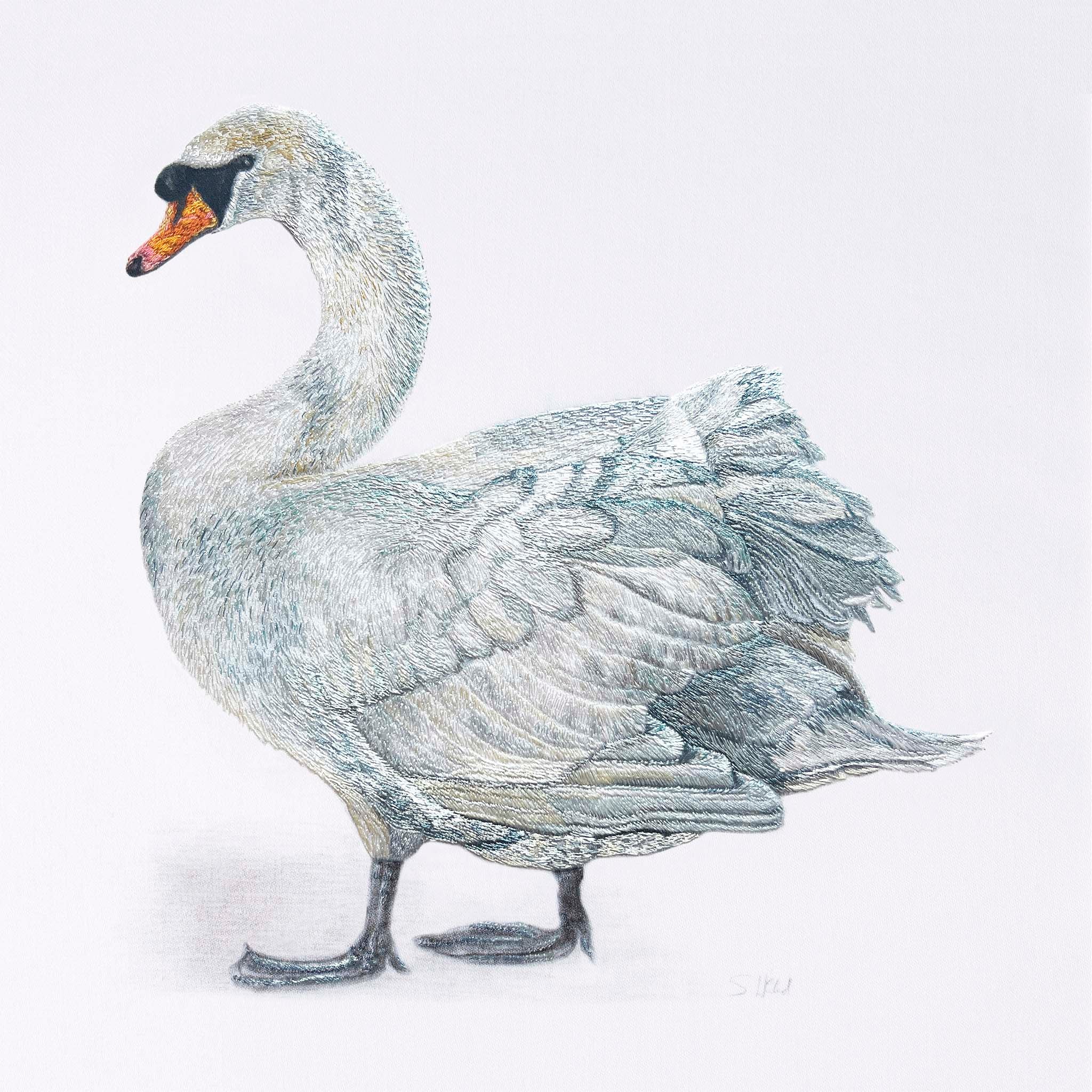Hyde Swan Print