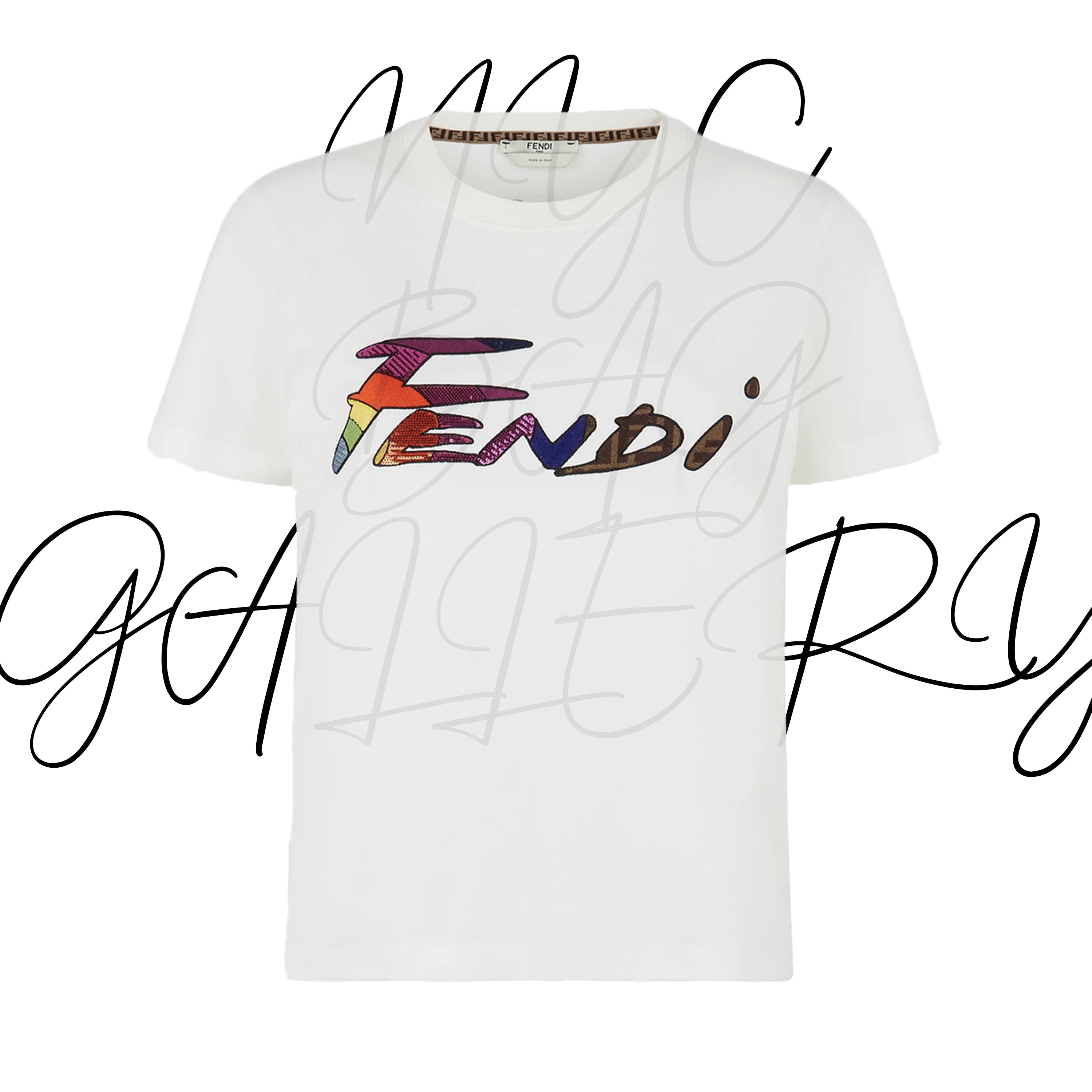 fendi sequin t shirt