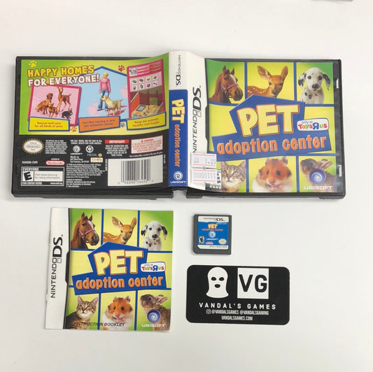 Pet Adoption Center DS Game