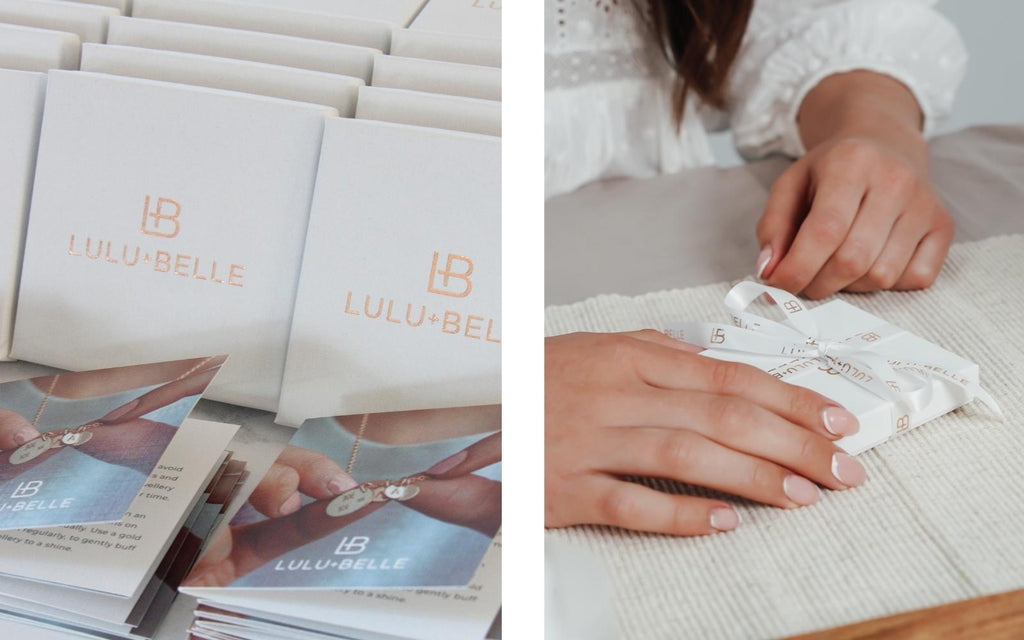 lulu and belle packaging 