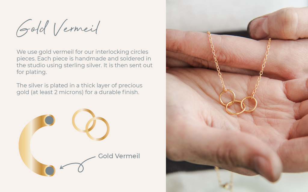 Gold Vermeil what is it lulu and belle jewellery