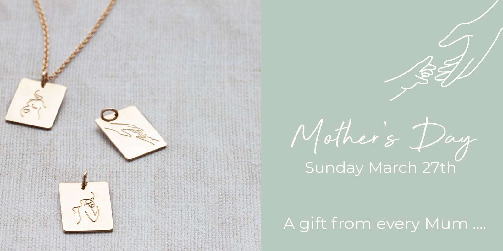 New Mum Gift Personalised Heart Necklace By LHG Designs |  notonthehighstreet.com