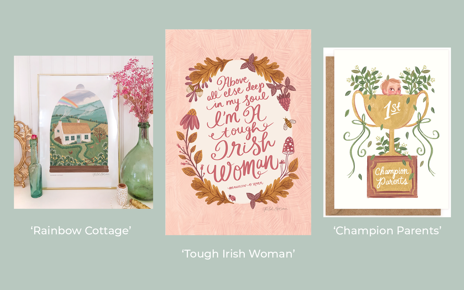 Rachel Corcoran Illustration Gifts for new mums Lulu and Belle