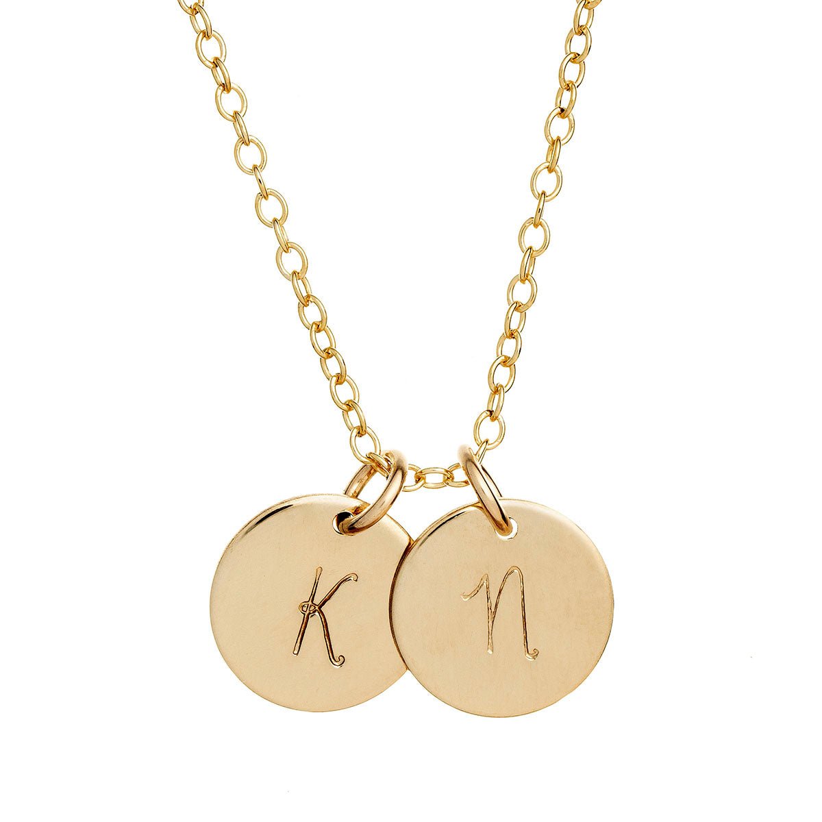 Buy Multiple Initial Necklace 1 2 3 4 5 6 7 8 9 10 Initials Sterling Silver  14K Gold Plated Personalized Mommy Necklace Family Necklace Online in India  - Etsy