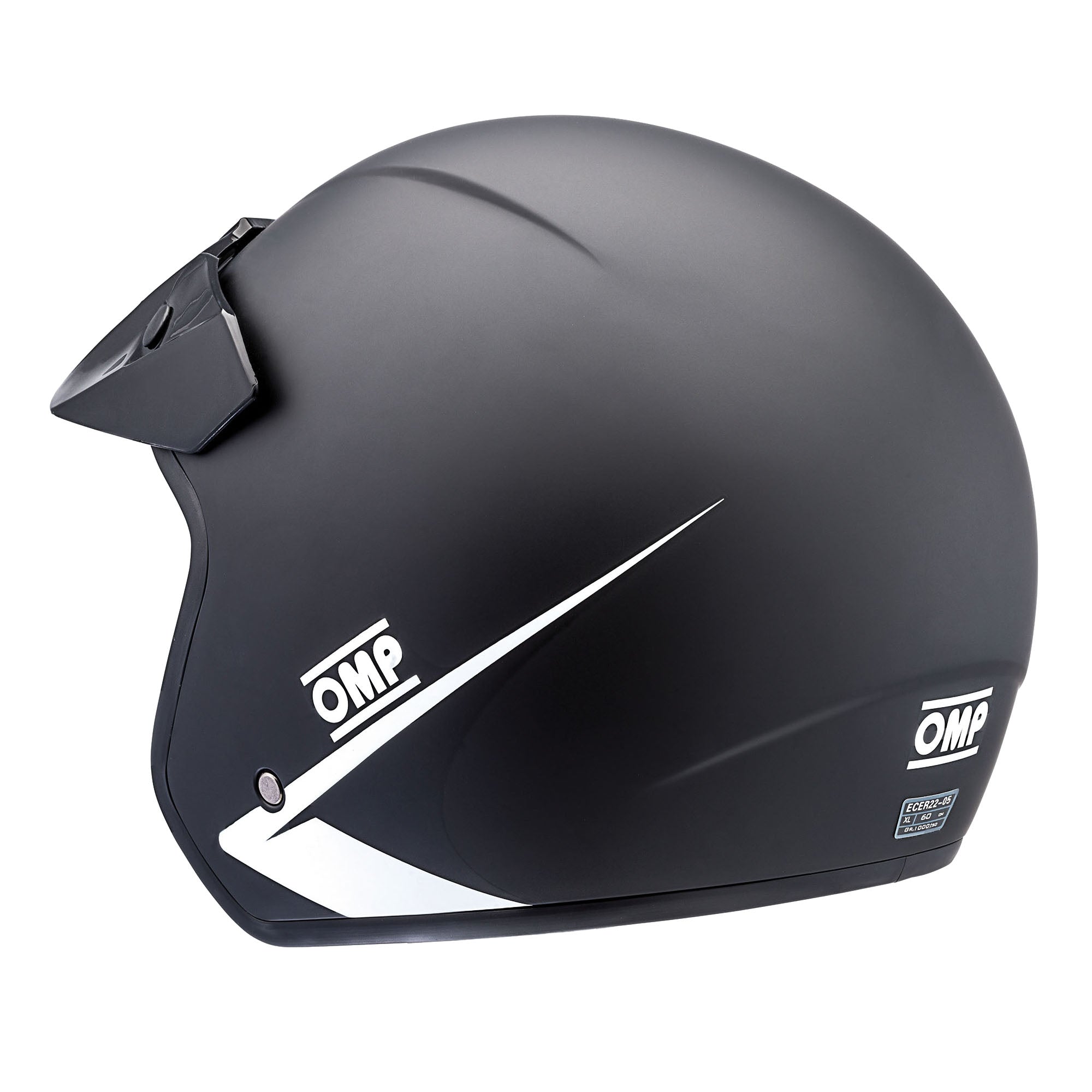 open face track day helmet