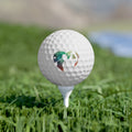 The love of golf, Golf Balls, 6pcs