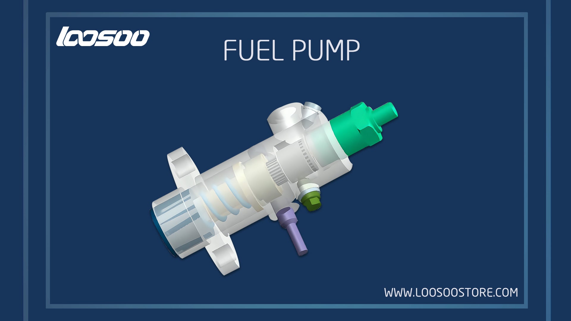 Loosoo fuel injectors Internal seal rings protected from fuel exposure, so can longer-lasting fuel injectors durability, meets OEM standards, 100% tested in the warehouse before shipping.