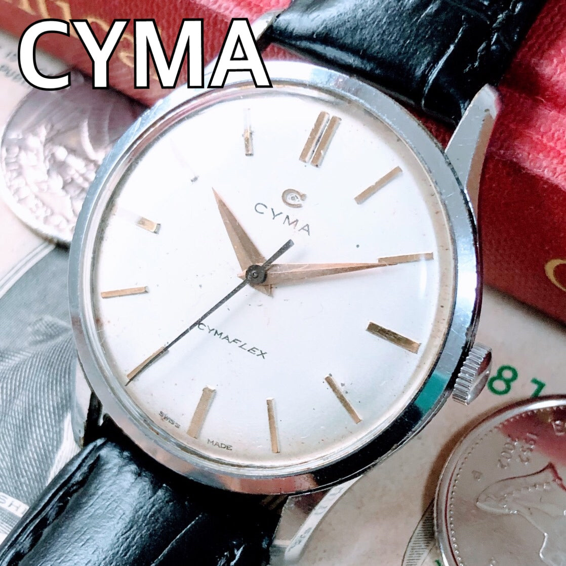 CYMA シーマウォッチ　スイス製腕時計4点レディース