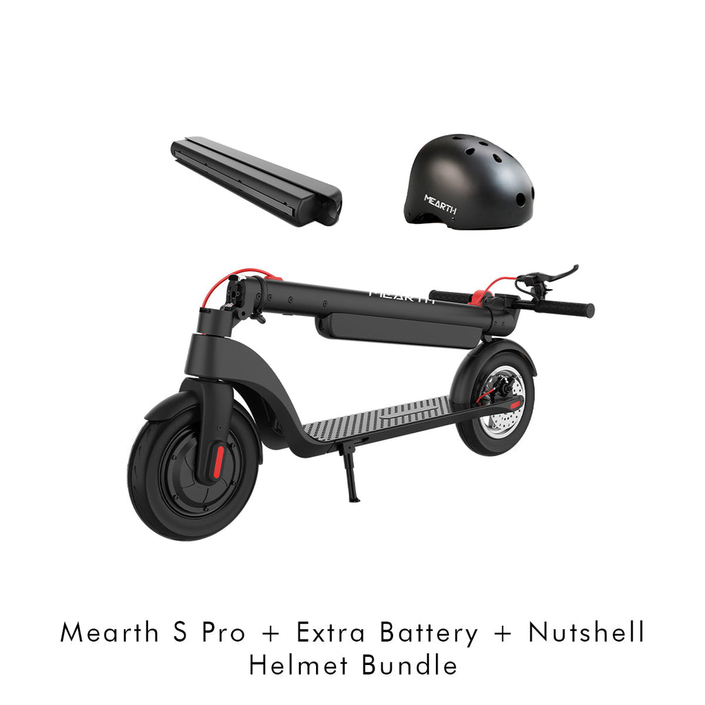 Mearth S Pro E Scooter Extra Battery Nutshell Electric Scooter B
