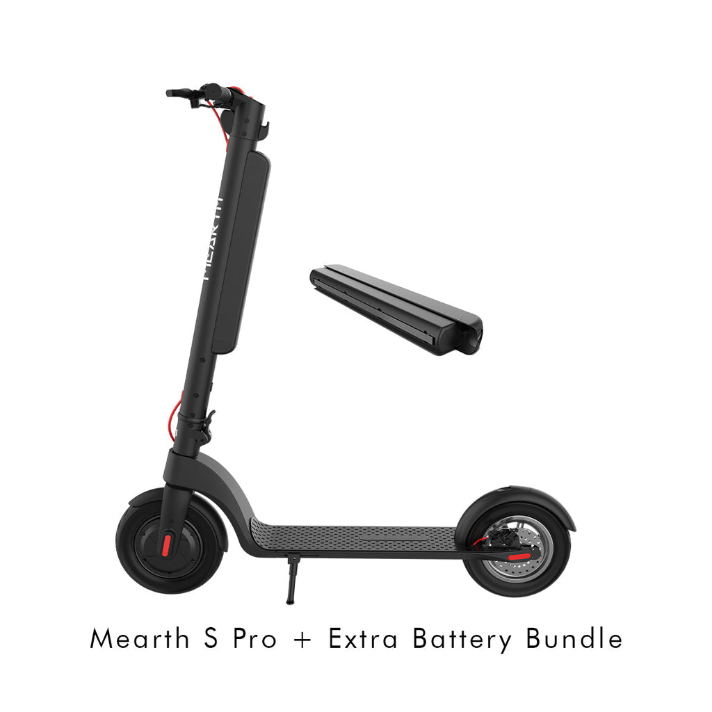 Mearth S Pro E Scooter Extra Battery Electric Scooter Bundles