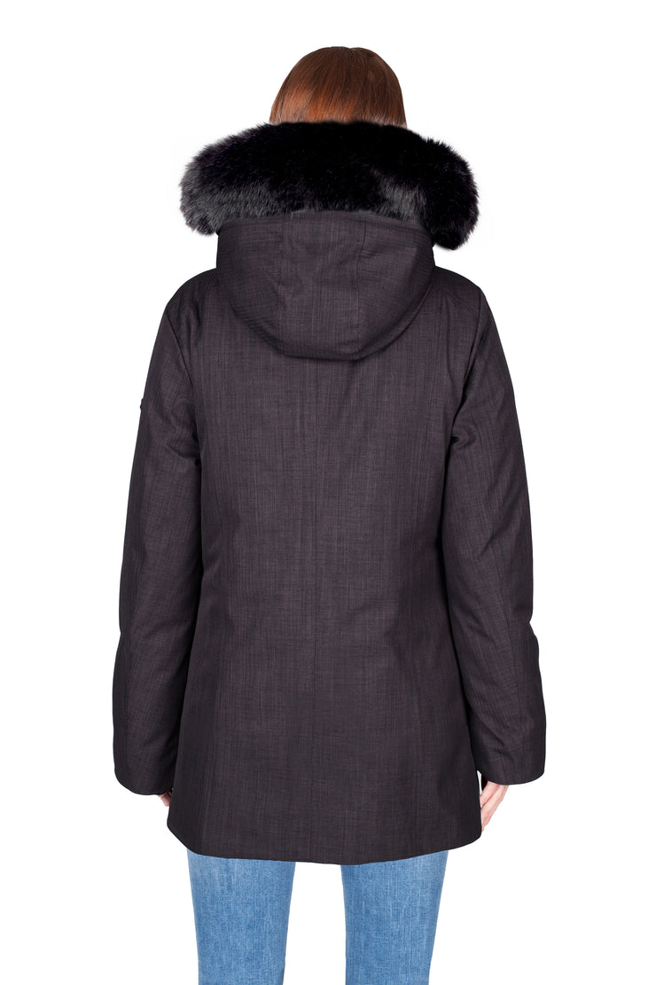 美品】MACKINTOSH SKYE PARKA 22AW ネイビー 36+