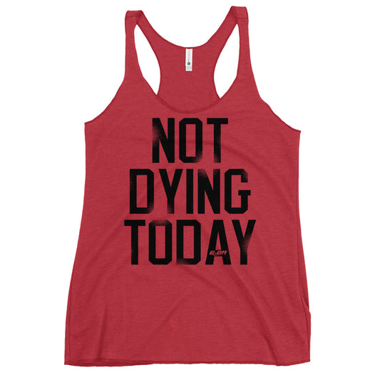 Run Row Lift But Did You Die? Orange Theory Inspired Women's Racerback Tank  at  Women's Clothing store