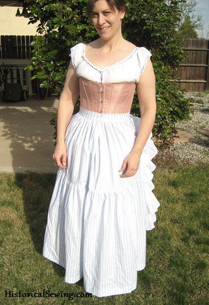 Truly Victorian TV101 Petticoat with Wire Bustle Pattern – Old ...