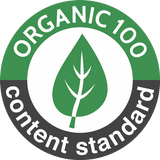 100 percent Organic cotton certification logo