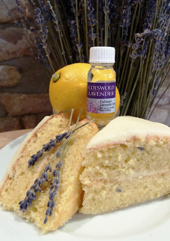 Lemon and Lavender Sponge Cake
