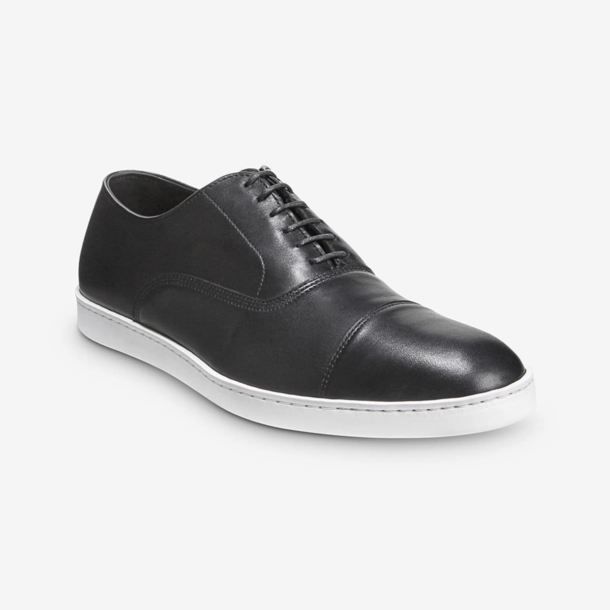 Allen Edmonds Mens Derby Dress Shoe Black Cap Toe Leather Margate 9.5 D  Lace Up | eBay