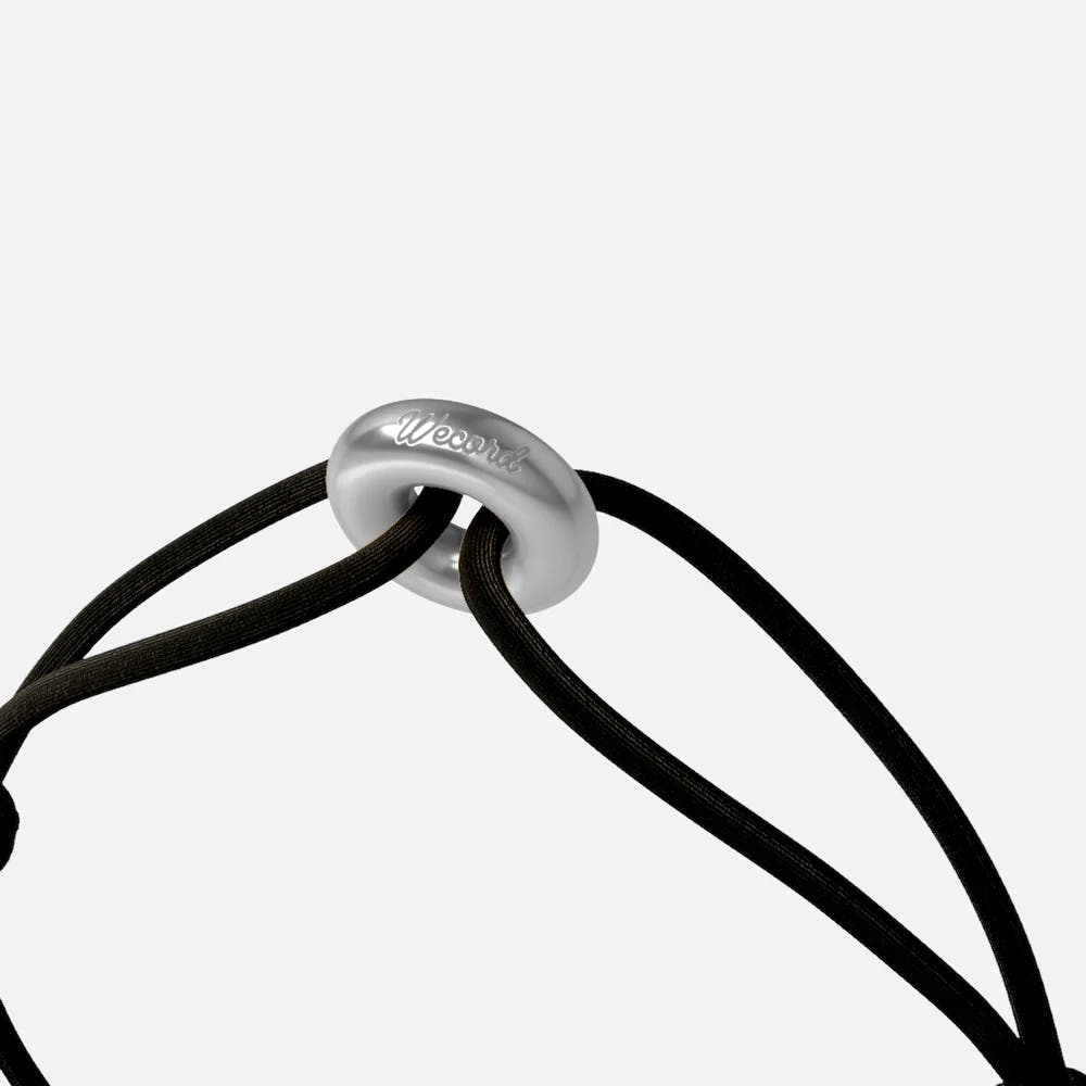 Wecord Mini Silver Soho Cord Bracelet - 105DAC8F-6D3A-4630-BC1B-EE9AE0F5493F