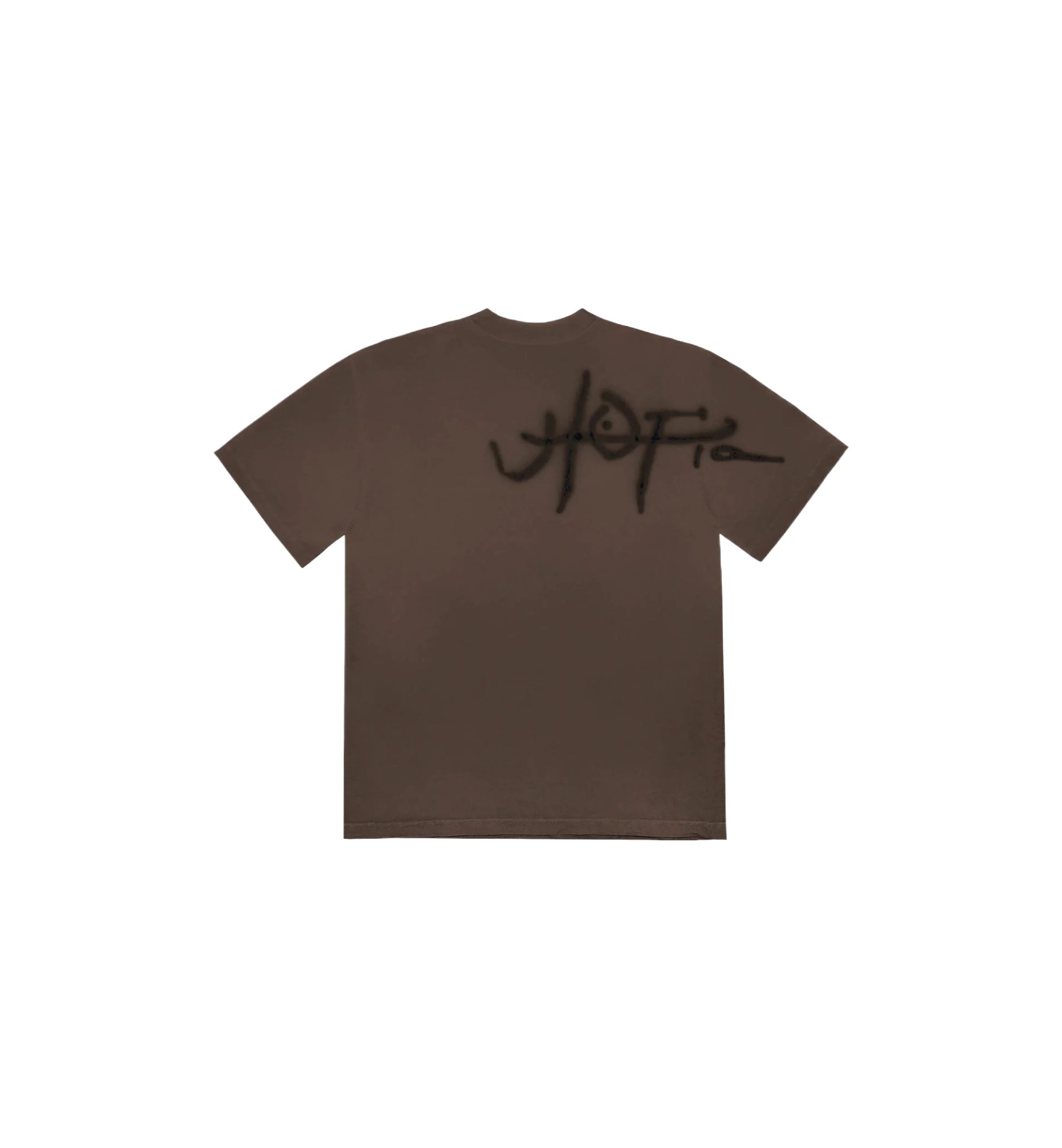 Travis Scott Utopia C2 Tee Brown - d2978061-b6cc-4720-b1b7-3d6d0816680f-Photoroom