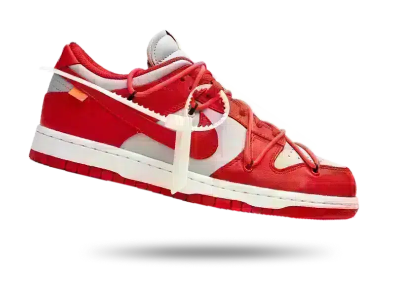 Nike Dunk Low Off-White University Red